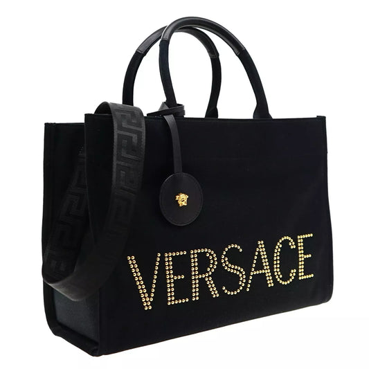 🌀 Versace Crossbody Bag with Adjustable Strap and Zipper Fastening