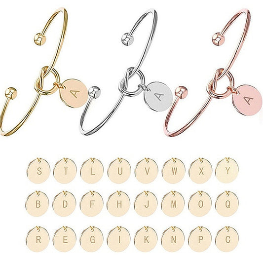 💎 Personalized Love Knot Bracelet