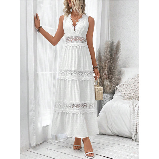 🦋 Ivory Grace Lace Dress
