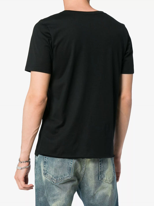 🌀 Saint Laurent Cotton T-Shirt with Iconic Monogram