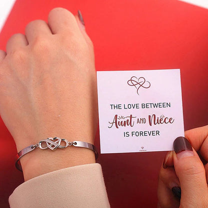 💎 Eternal Heart-to-Heart Bracelet