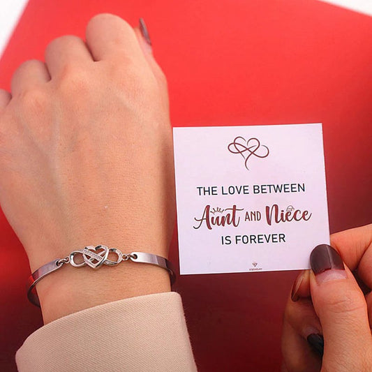 💎 Eternal Heart-to-Heart Bracelet