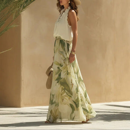 Floral Ruffle Set
