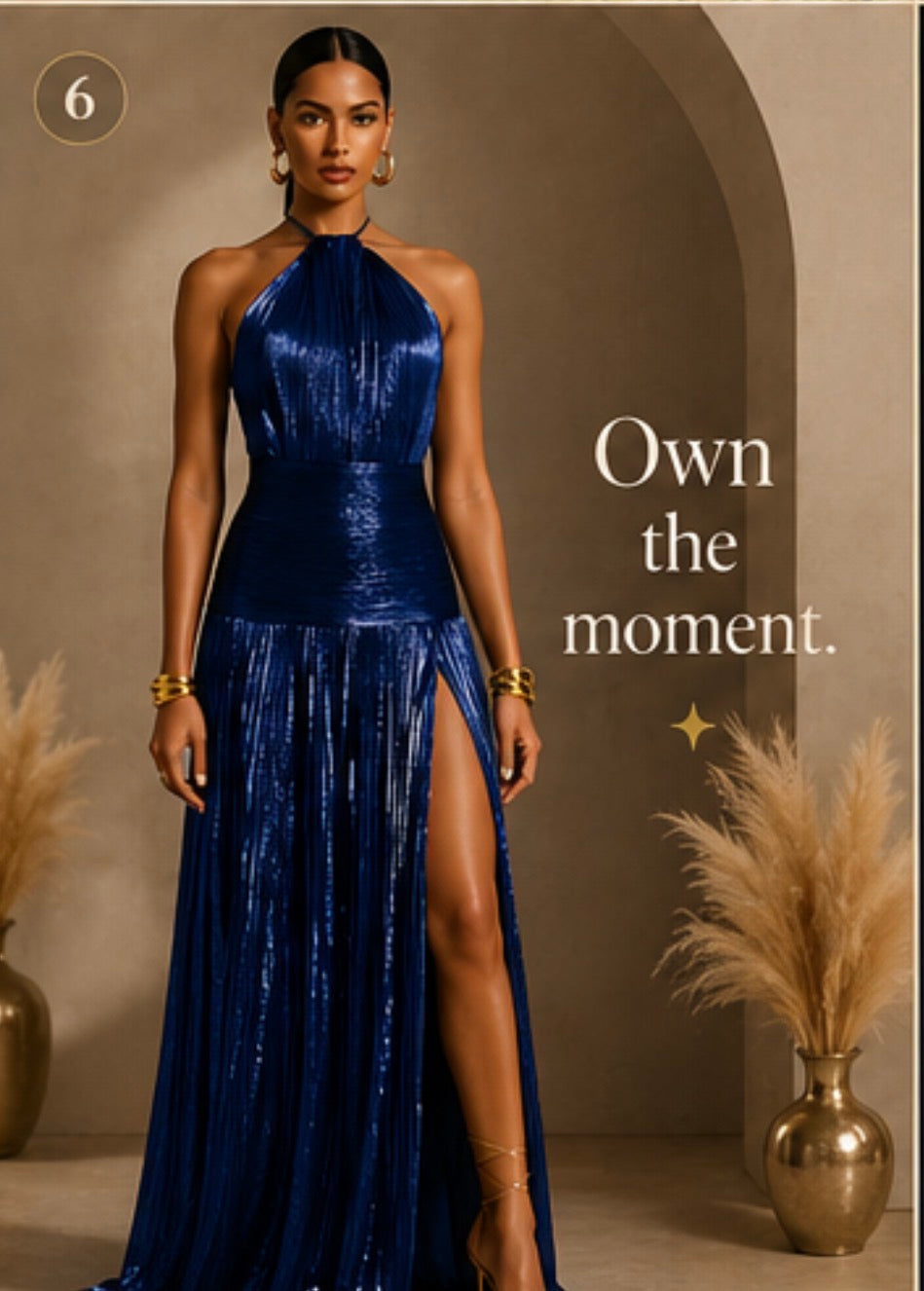 Golden Muse Gown