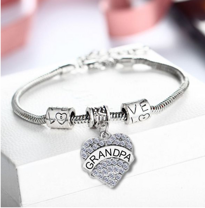 💎 Parent & Child Matching Heart Bracelets