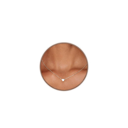 💎 Dainty Tiny Heart Necklace