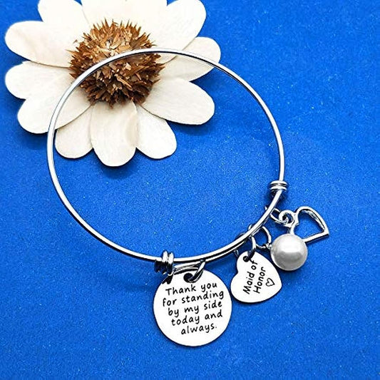 💎 Daisy Charm Friendship Bracelet
