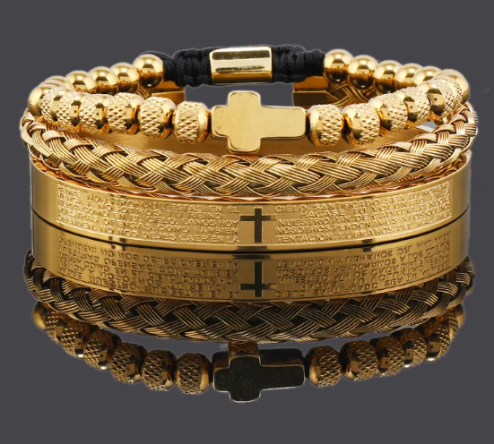 💎 Adjustable Cross Bracelet