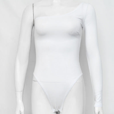 💎 One-Shoulder Sculpted Bodysuit