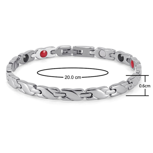 💎 Stainless Steel Magnetic Bangle