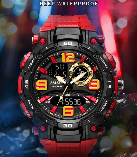 💎 Military Men Watch Fashion Sport Outdoor G Wristwatch Male Digital Stopwatch