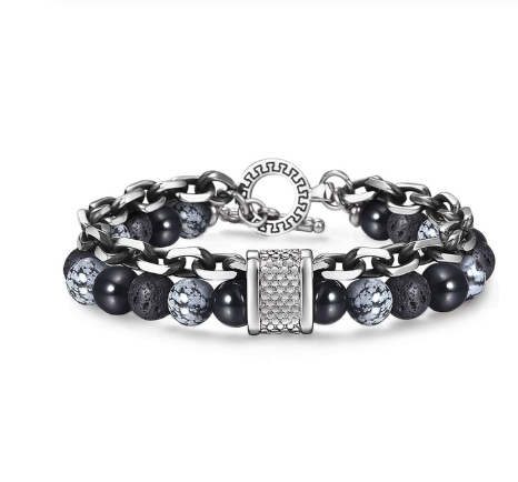 💎 Natural Stone Beaded Bracelet