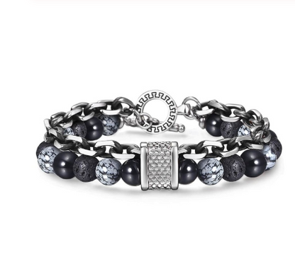 💎 Natural Stone Beaded Bracelet