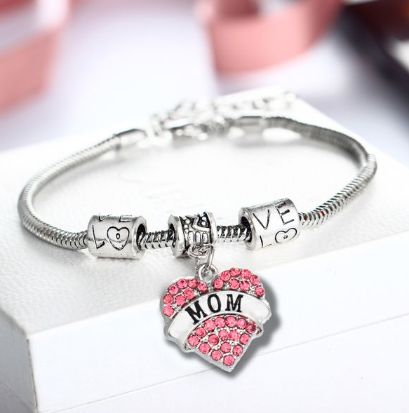 💎 Parent & Child Matching Heart Bracelets