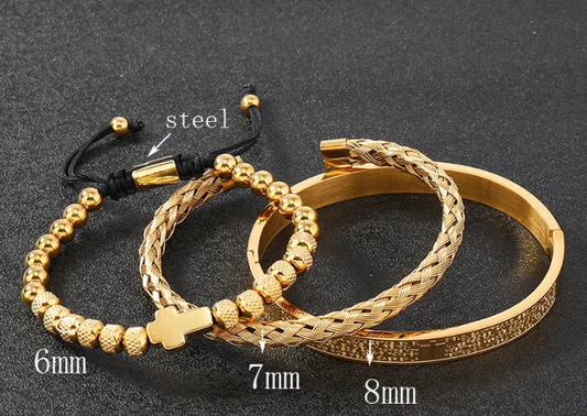 💎 Adjustable Cross Bracelet