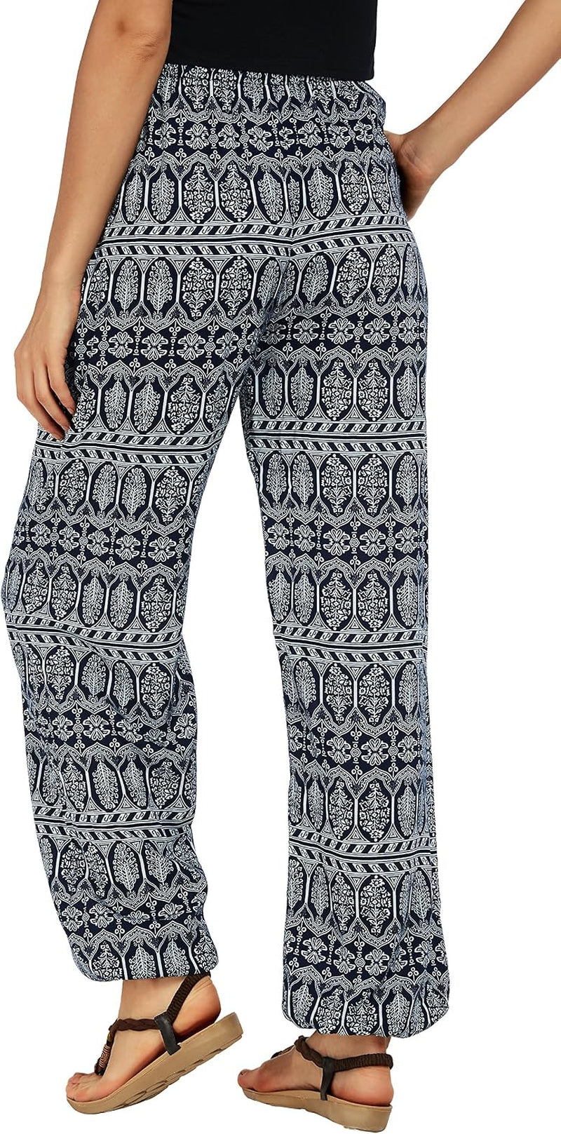 Women'S Floral Boho Yoga Harem Jogger Pants