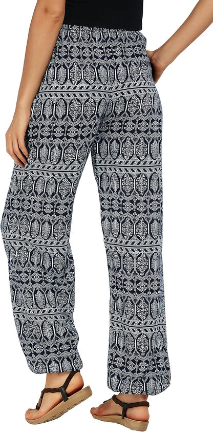 Women'S Floral Boho Yoga Harem Jogger Pants
