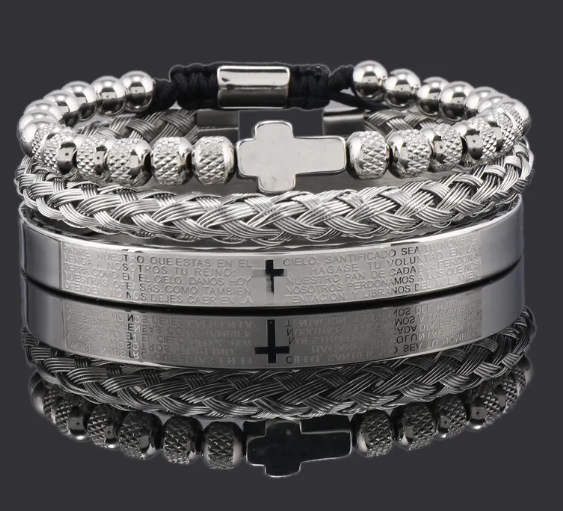 💎 Adjustable Cross Bracelet