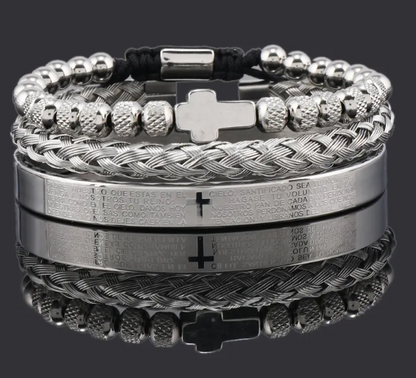 💎 Adjustable Cross Bracelet