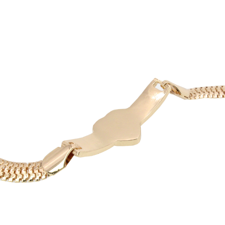💎 Cat’s Eye Heart Bracelet
