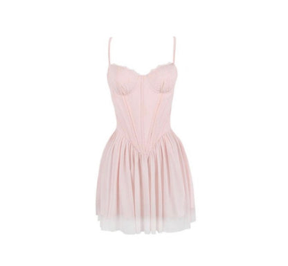Blush Corset Mini Dress