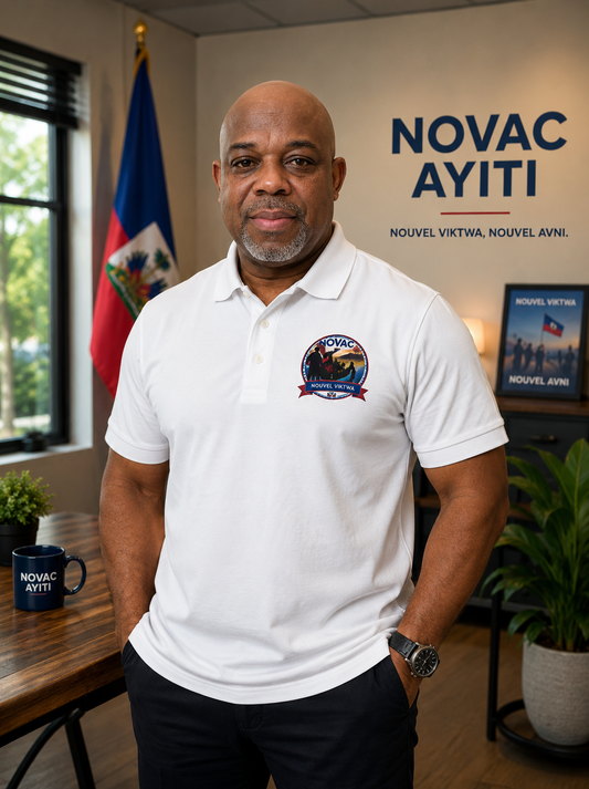 NOVAC AYITI Supporter Polo Shirt