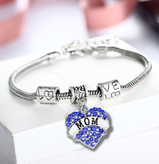 💎 Parent & Child Matching Heart Bracelets