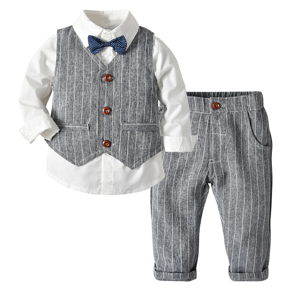 💎 Gentleman Suit Outfit for Baby Boy's First Year