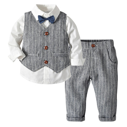 💎 Gentleman Suit Outfit for Baby Boy's First Year