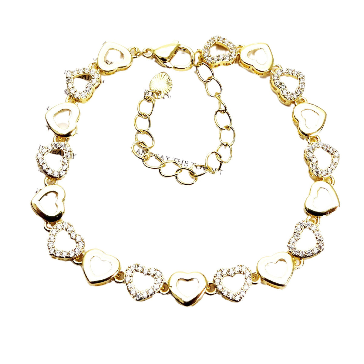 💎 Sparkling Zirconia Floral Bracelet