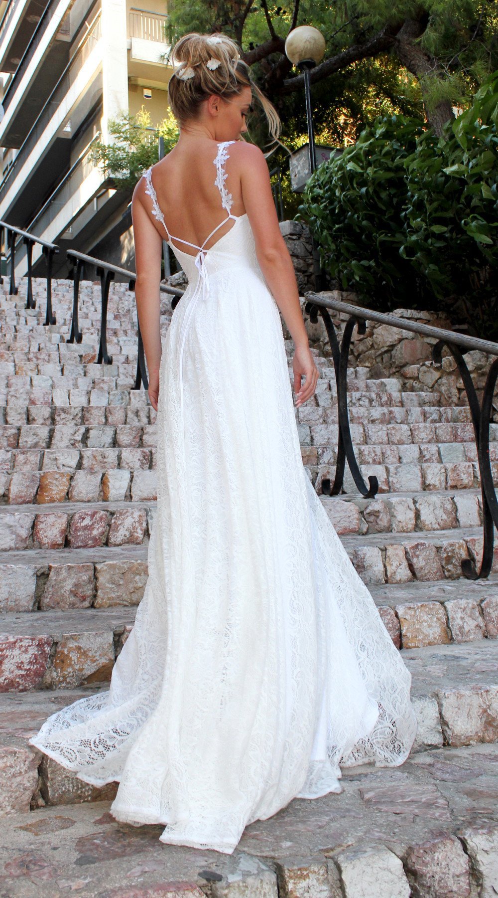 💎 Ethereal Elegance Lace Maxi Dress