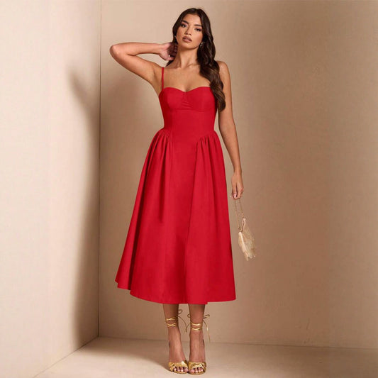 Scarlet Grace Midi Dress