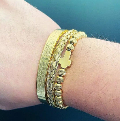 💎 Adjustable Cross Bracelet