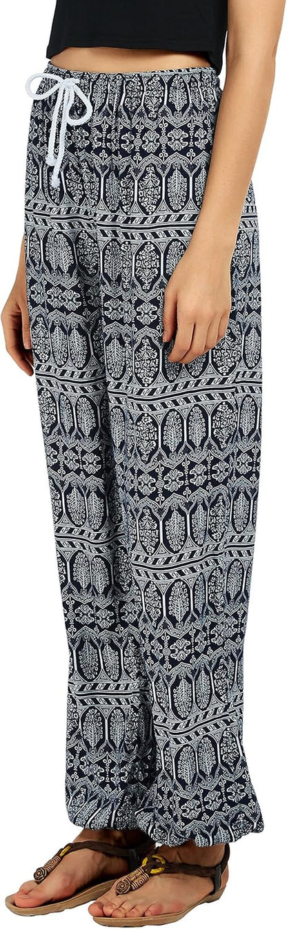 Women'S Floral Boho Yoga Harem Jogger Pants