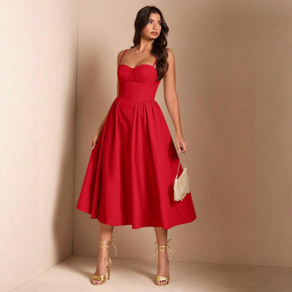 Scarlet Grace Midi Dress