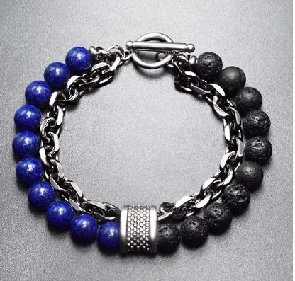 💎 Natural Stone Beaded Bracelet