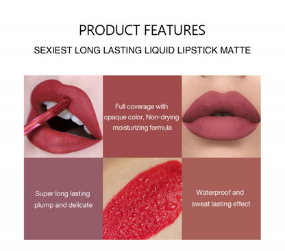 💎 Matte Liquid Lipstick Set