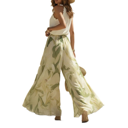 Floral Ruffle Set