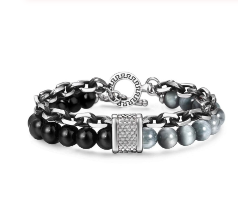 💎 Natural Stone Beaded Bracelet